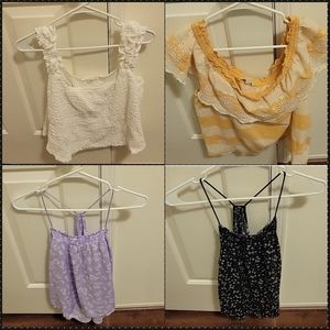 👉4 for $20⬇️ Lot tops XL and 2 XXXL (run like XL)